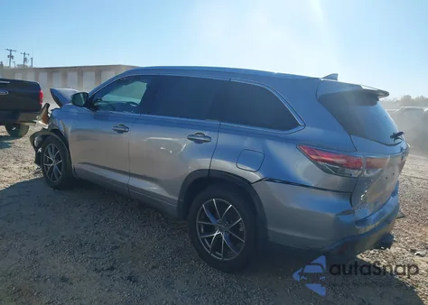 2015 Toyota Highlander Limited V6 from USA, damaged, VIN 5TDDKRFH2FS145849